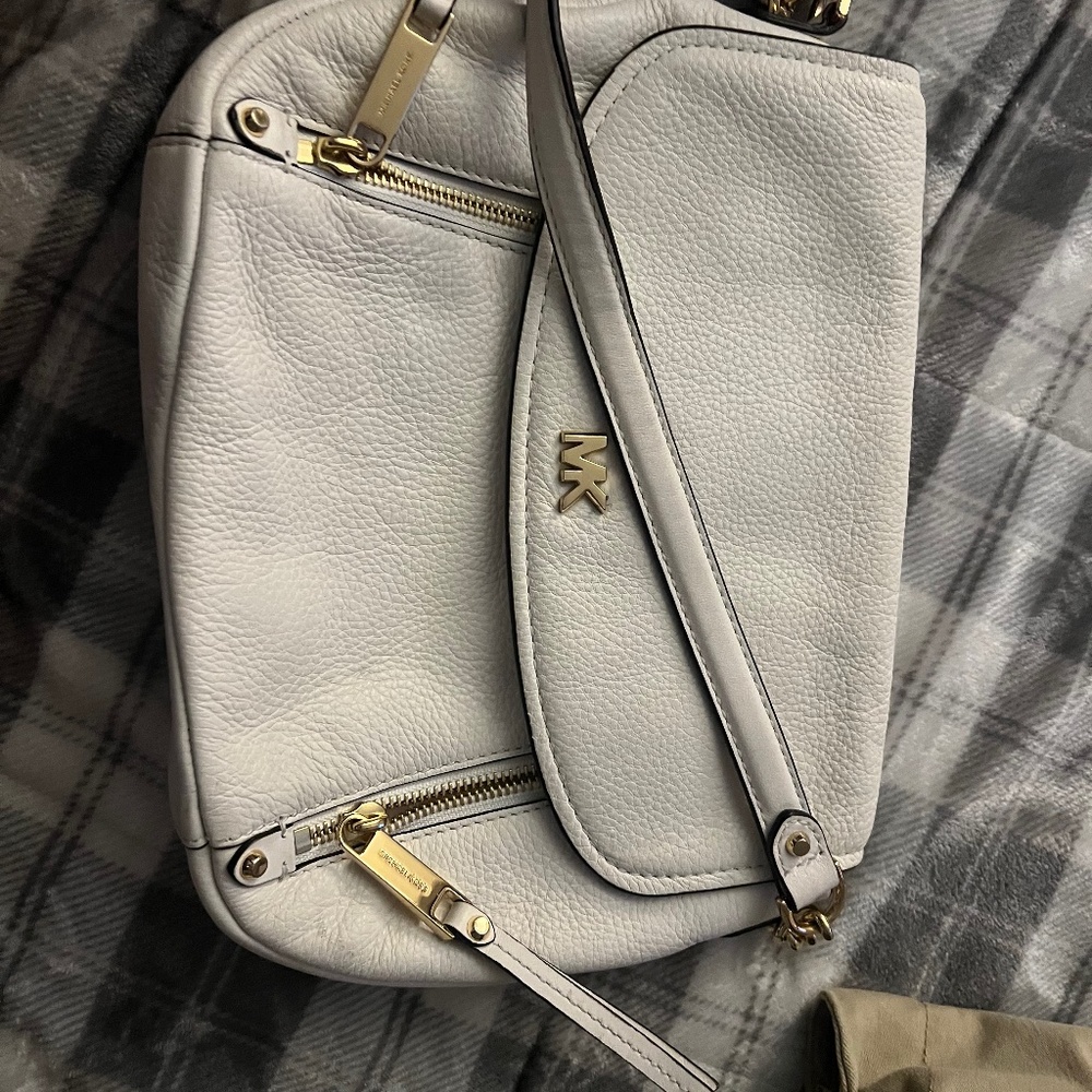 MK Michael Kors white purse